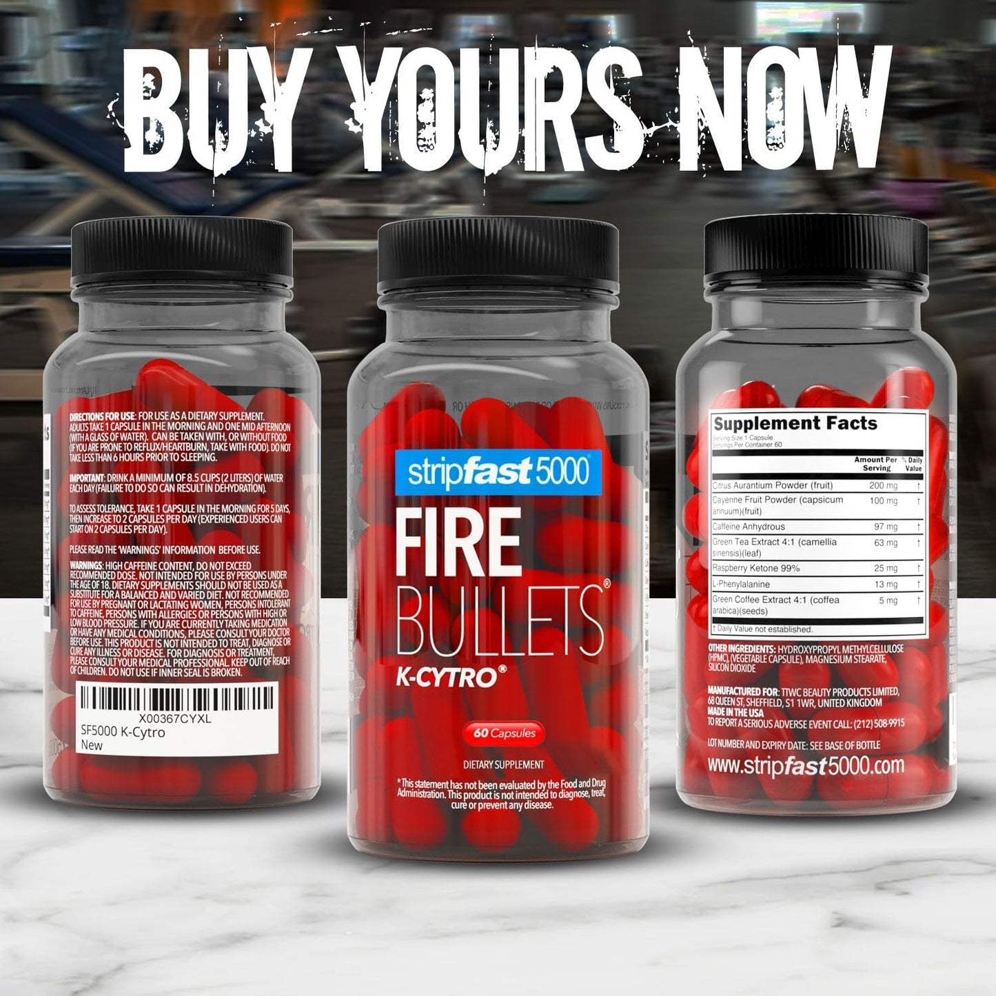 Fire Bullets 60カプセル