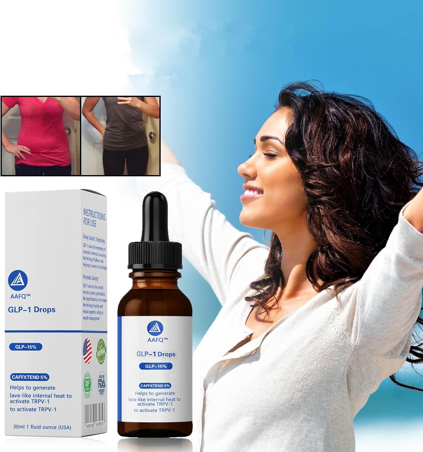 GLP-1 Supplement Drops 30ml (1ボトル)